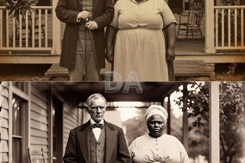 A triste história do dono de plantação que se casou com sua cozinheira escrava por dinheiro.