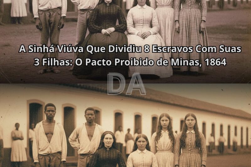 A Sinhá Viúva Que Dividiu 8 Escravos Com Suas 3 Filhas: O Pacto Proibido de Minas, 1864