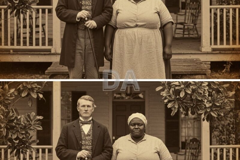 A triste história do dono de plantação que se casou com sua cozinheira escrava por dinheiro.