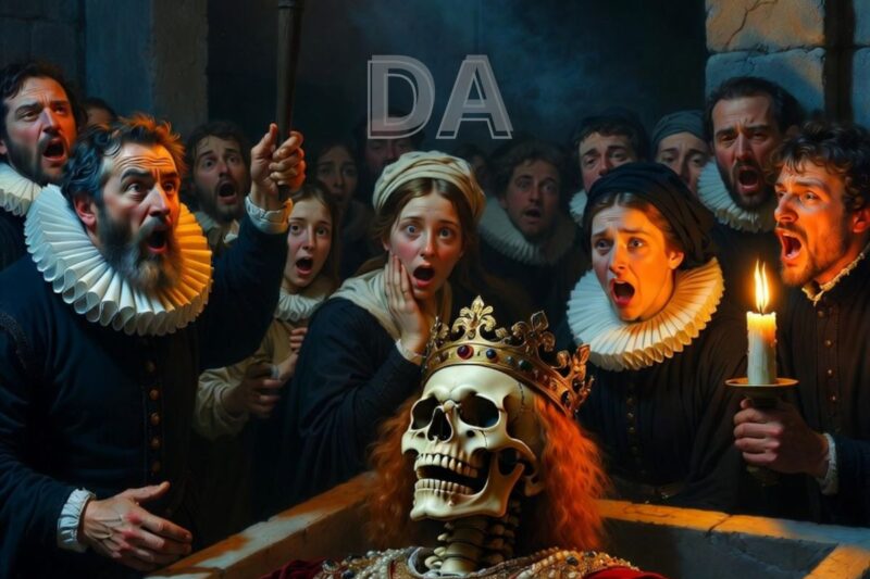 O que encontraram dentro do caixão da Rainha Elizabeth I foi muito mais horripilante do que você imagina.