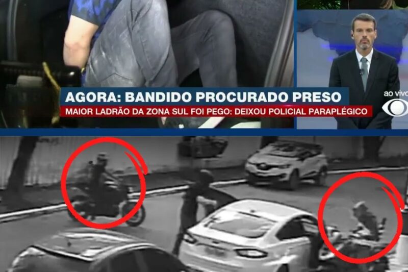 Fim da linha: Polícia de São Paulo prende “Rato”, o criminoso mais frio da Zona Sul que deixou policial militar paraplégico