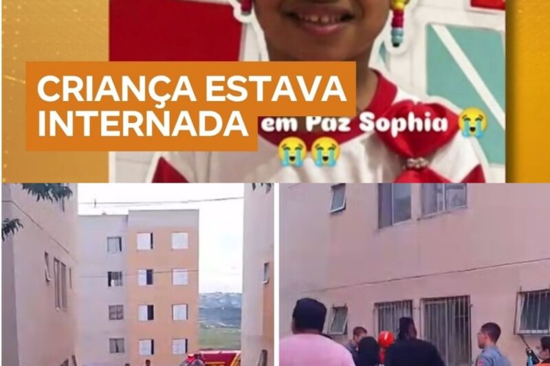 Menina de 3 anos que caiu de prédio em Campinas tem morte encefálica e órgãos serão doados, diz pai