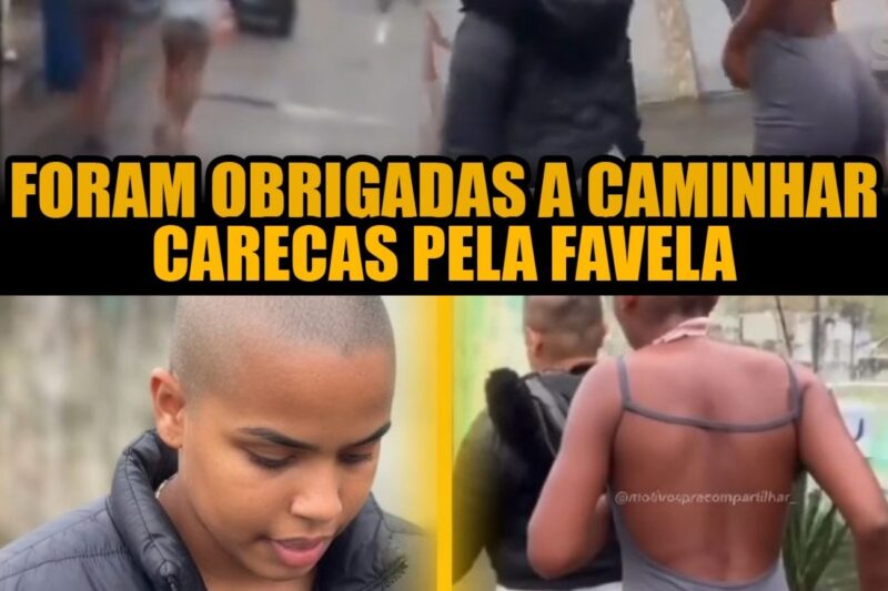 APÓS GOLPE, MULHERES SÃO HUMILHADAS POR CRIMINOSOS