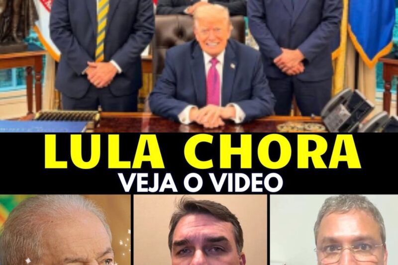 FLÁVIO BOLSONARO SE UNE A TRUMP CONTRA O PCC E DEIXA O PT EM PÂNICO!