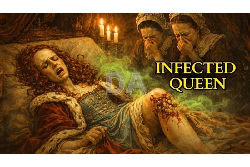 A rainha cujos pés apodrecidos deixaram um odor tão forte que o palácio exalou um cheiro insuportável por anos.