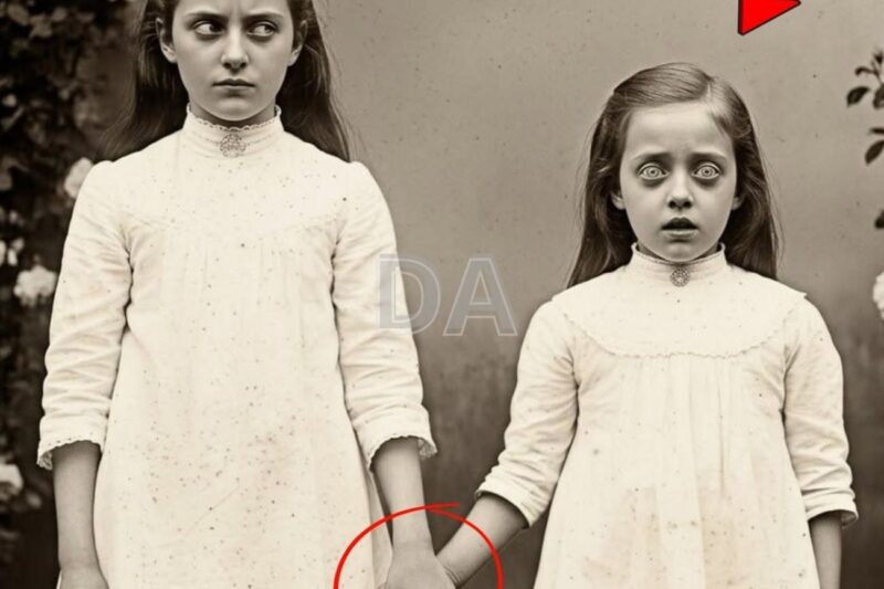Esta Foto de 1895 de Uma Garota Segurando a Mão de Sua Irmã Parecia Normal — Até que a Restauração Revelou