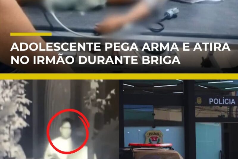Tragédia em família: Discussão armada e embriaguez terminam com criança de 5 anos baleada pelo próprio irmão