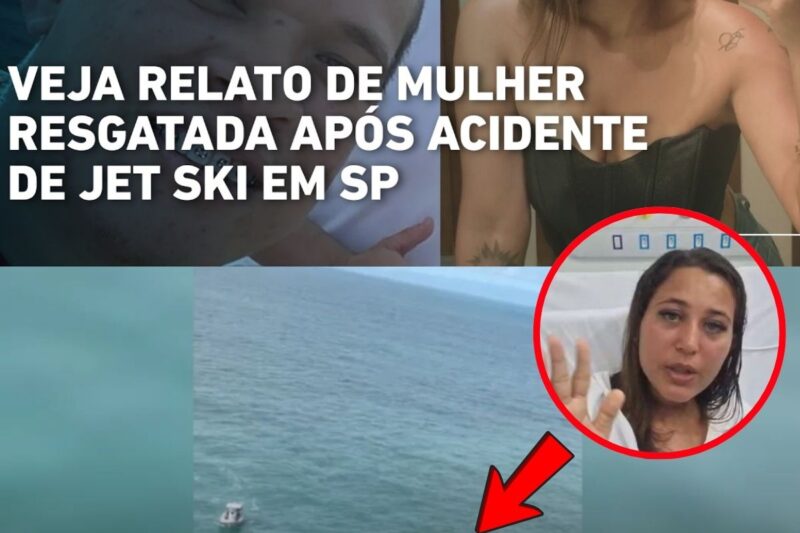 Mulher que ficou à deriva por 42 horas detalha acidente em Ilhabela (SP)