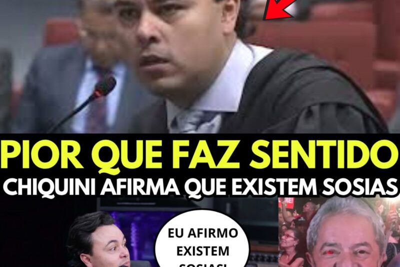 ADVOGADO CHIQUINI AFIRMA QUE EXISTEM SÓSIAS E REVELA UM ACORDO DE BASTIDOR QUE NINGUÉM IMAGINA!