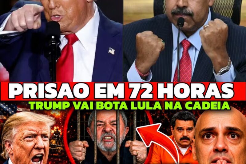 VAI PRA PRISAO! LULA CHORA SAIU DELAÇÃO DE MADURO! TRUMP MANDA EXERCITO ESTÃO ENVOLVIDO NARCOTRÁFIC0