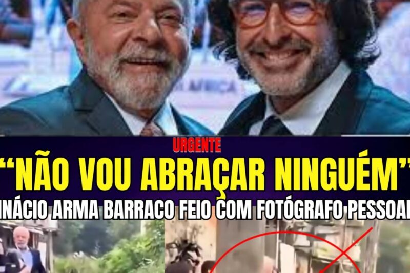 URGENTE INÁCIO ARMA O BARRACO COM FOTÓGRAFO QUE PEDIA PRA PETSITA ATRAVESSAR PONTE E ABRAÇAR O POVO