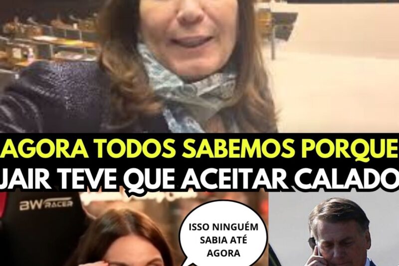 AGORA FAZ SENTIDO PORQUE JAIR TEVE QUE ACEITAR CALADO CONTRA O SUPREMO! DEPUTADA REVELA BASTIDOR!